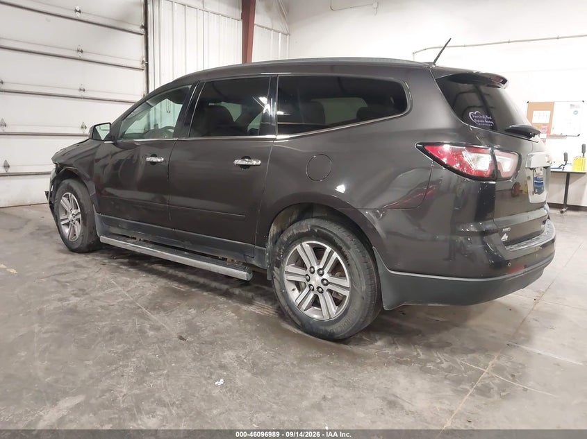 Vin: 1gnkvhkd2gj264339, lot: 46596647, chevrolet traverse lt 20163