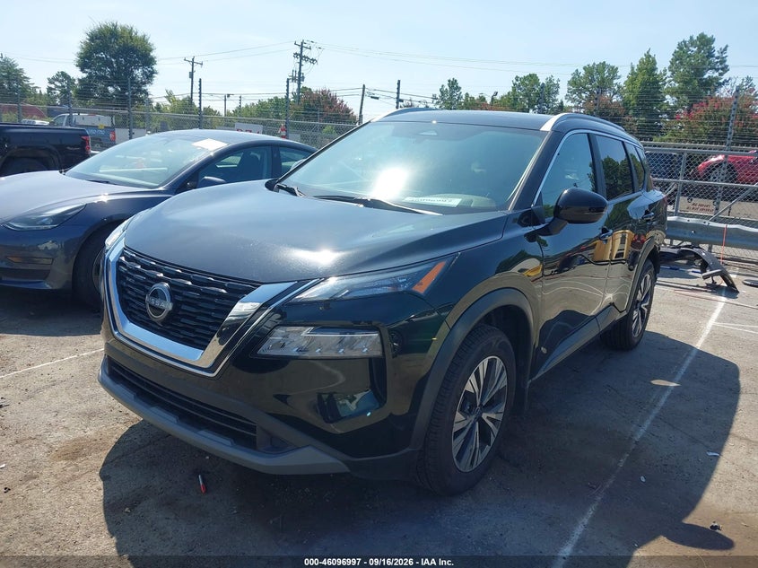 Vin: 5n1bt3ba2nc733319, lot: 46596655, nissan rogue sv fwd 20222