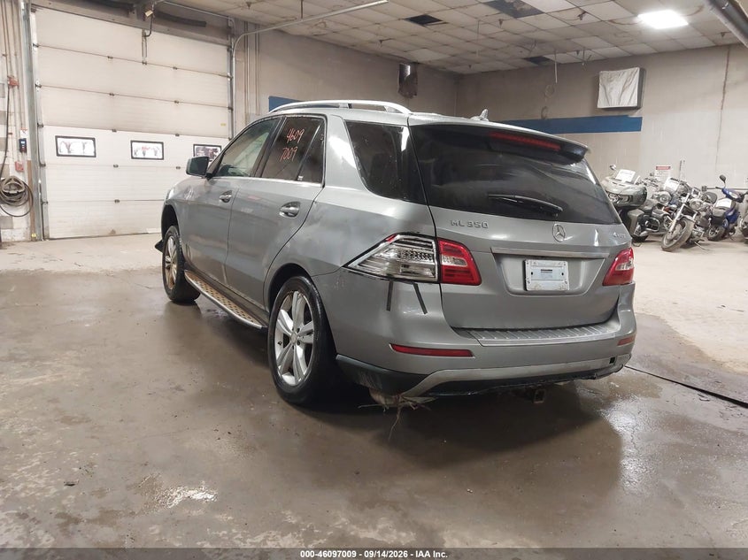 Vin: 4jgda5hb7ea326246, lot: 46596668, mercedes-benz ml 350 4matic 20143
