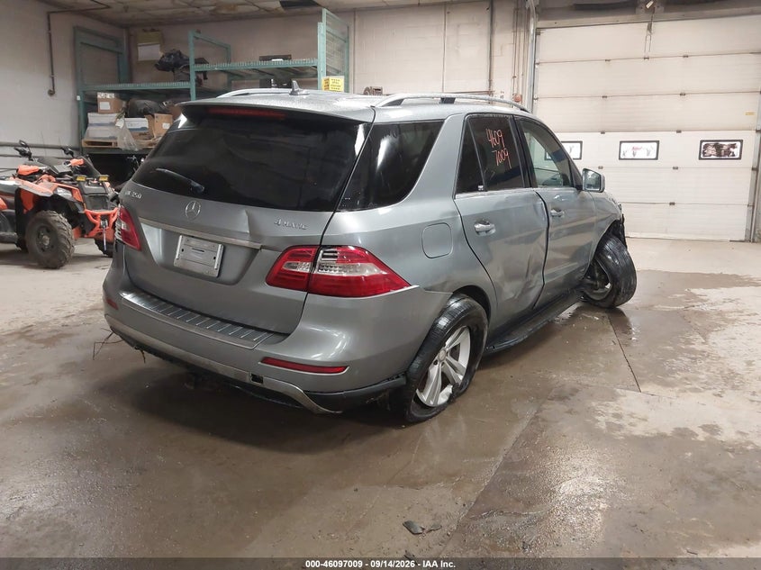Vin: 4jgda5hb7ea326246, lot: 46596668, mercedes-benz ml 350 4matic 20144
