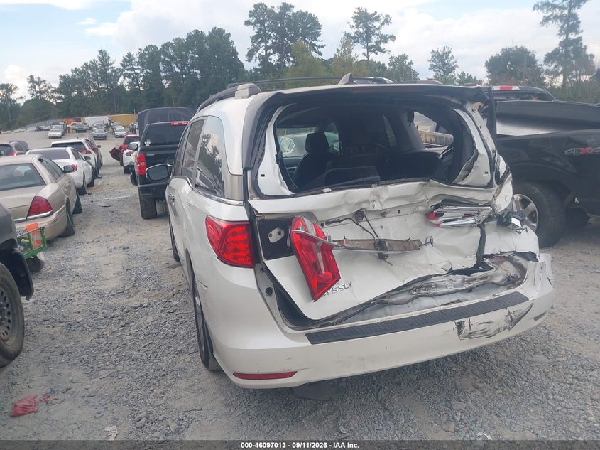 Vin: 5fnrl6h77kb066553, lot: 46596671, honda odyssey ex-l 20193