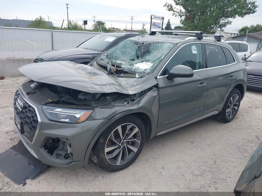 Vin: wa1eaafy0r2026809, lot: 46596677, audi q5 premium plus 45 tfsi s line quattro 20242