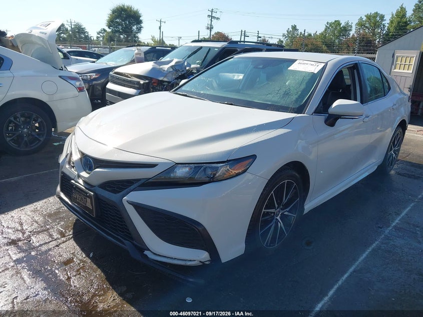Vin: 4t1g31ak9nu035434, lot: 46596679, toyota camry se hybrid 20222