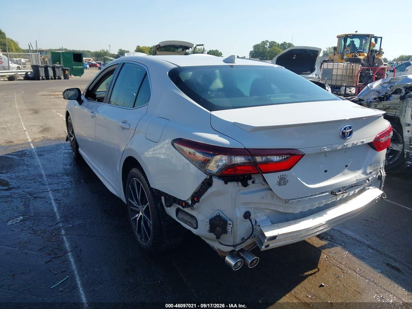 Vin: 4t1g31ak9nu035434, lot: 46596679, toyota camry se hybrid 20223