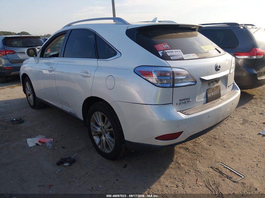 Vin: jtjbc1ba8a2403545, lot: 46596681, lexus rx 450h 20103