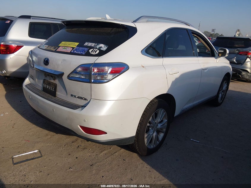 Vin: jtjbc1ba8a2403545, lot: 46596681, lexus rx 450h 20104
