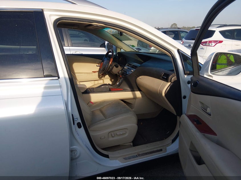 LEXUS RX 450H 2010 VIN JTJBC1BA8A2403545