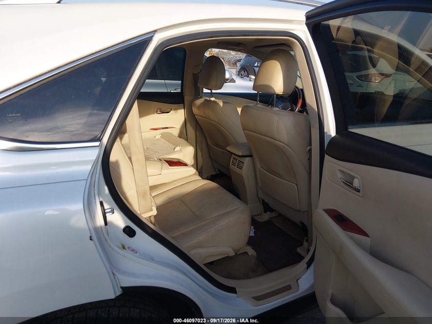 LEXUS RX 450H 2010 VIN JTJBC1BA8A2403545