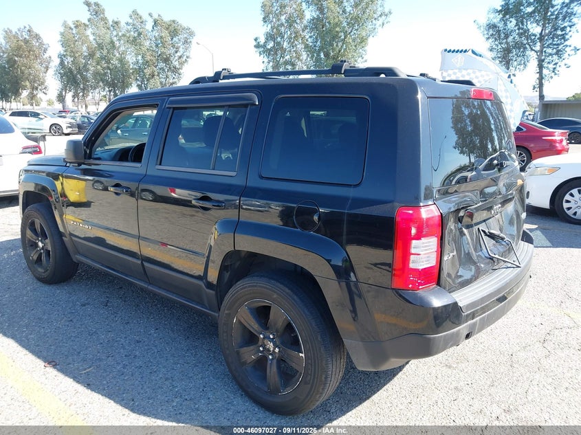 Vin: 1c4njrfb1ed501754, lot: 46596685, jeep patriot latitude 20143