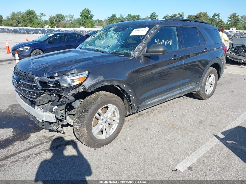 Vin: 1fmsk8dh3lgb62584, lot: 46596699, ford explorer xlt 20202