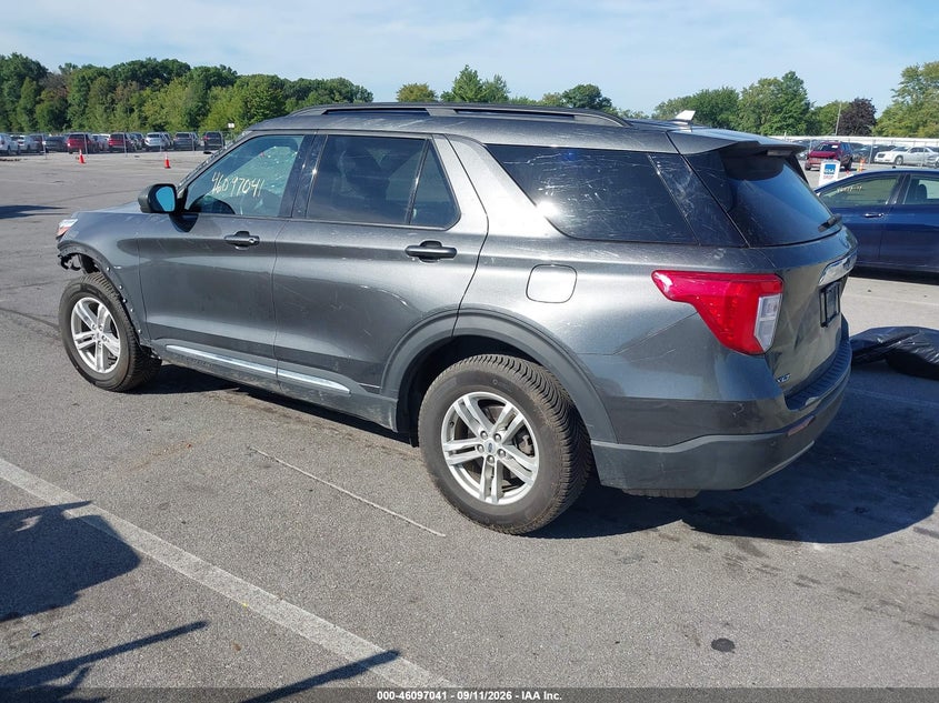 Vin: 1fmsk8dh3lgb62584, lot: 46596699, ford explorer xlt 20203