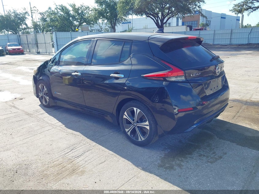 Vin: 1n4az1cp8jc316731, lot: 46596706, nissan leaf sl 20183