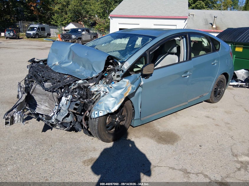 Vin: jtdkn3du1f1928721, lot: 46596726, toyota prius four 20152