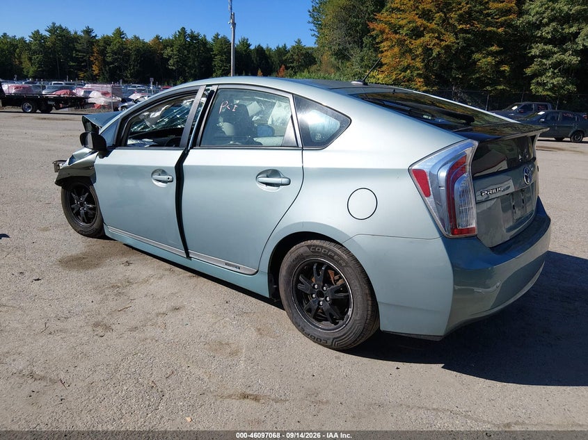 Vin: jtdkn3du1f1928721, lot: 46596726, toyota prius four 20153