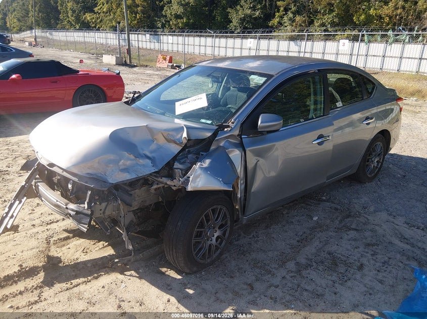 Vin: 3n1ab7ap9ey248170, lot: 46596754, nissan sentra fe+ s/fe+ sv/s/sl/sr/sv 20142