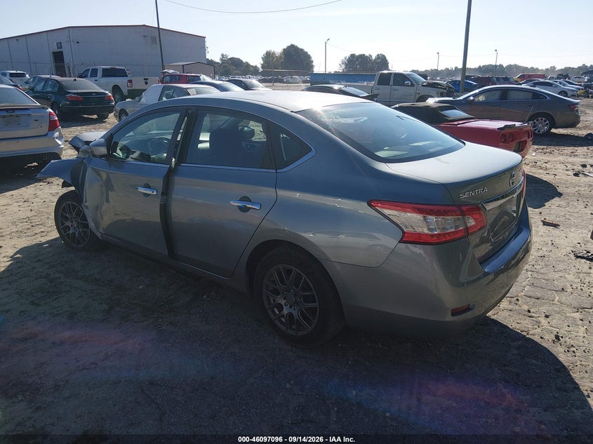 Vin: 3n1ab7ap9ey248170, lot: 46596754, nissan sentra fe+ s/fe+ sv/s/sl/sr/sv 20143