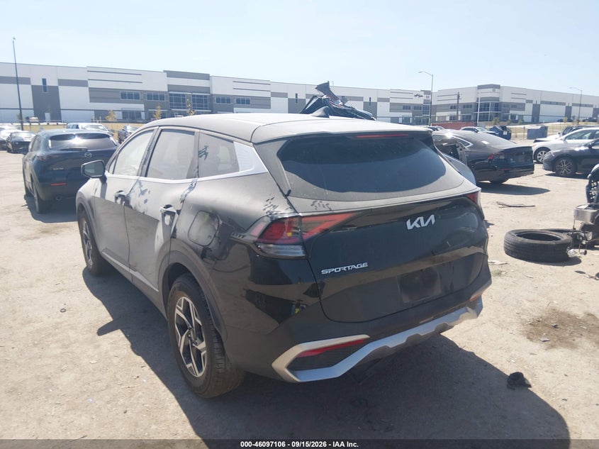 Vin: kndpu3df1r7267087, lot: 46596764, kia sportage lx 20243