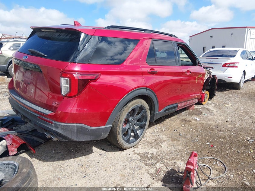 Vin: 1fm5k8gc8lga27162, lot: 46596771, ford explorer st 20204