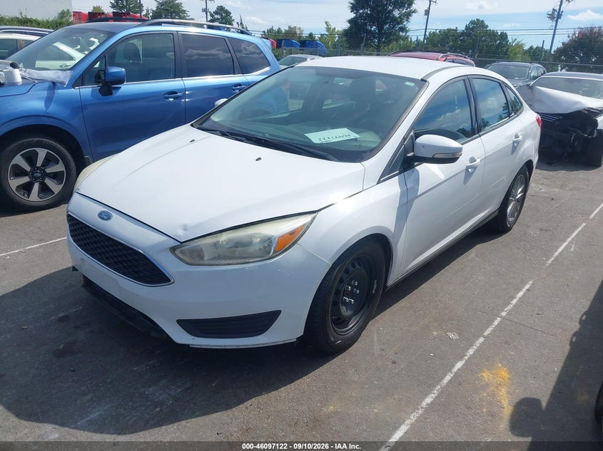 Vin: 1fadp3f28gl264573, lot: 46596780, ford focus se 20162