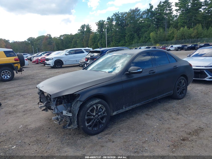 Vin: 55swf4kb7fu004991, lot: 46596795, mercedes-benz c 300 4matic 20152