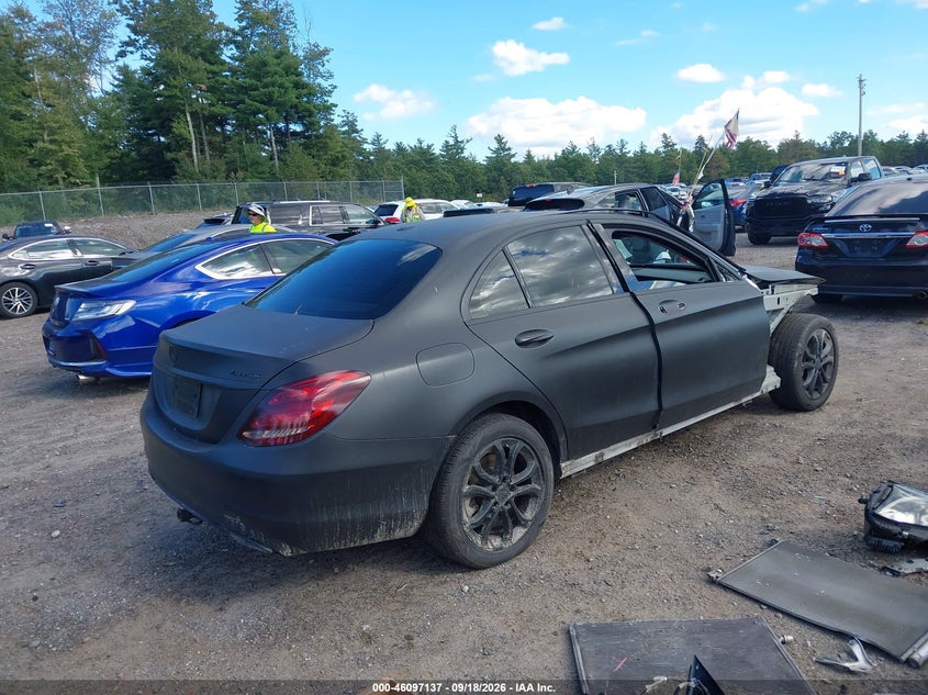 Vin: 55swf4kb7fu004991, lot: 46596795, mercedes-benz c 300 4matic 20154