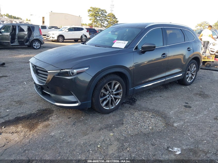 Vin: jm3tcbdy0j0215032, lot: 46596796, mazda cx-9 grand touring 20182