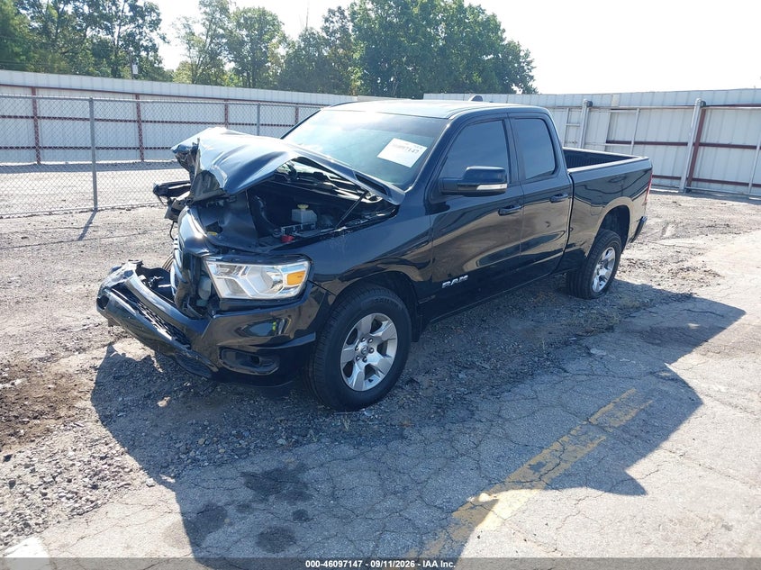 Vin: 1c6rrebt0kn913047, lot: 46596805, ram 1500 big horn/lone star  4x2 6'4 box 20192