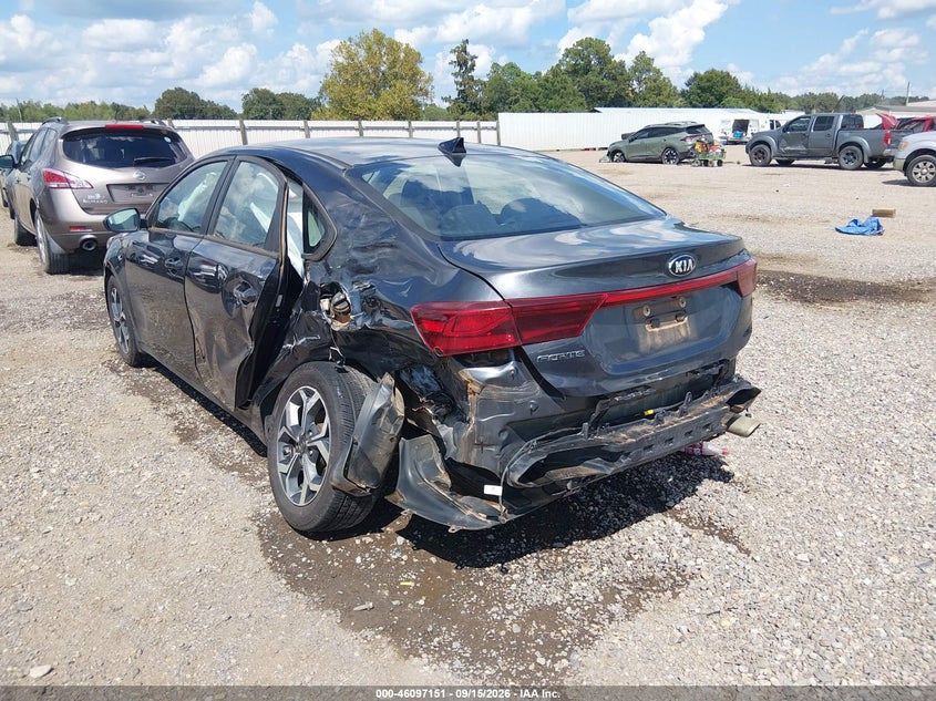Vin: 3kpf24ad7le238016, lot: 46596809, kia forte lxs 20203