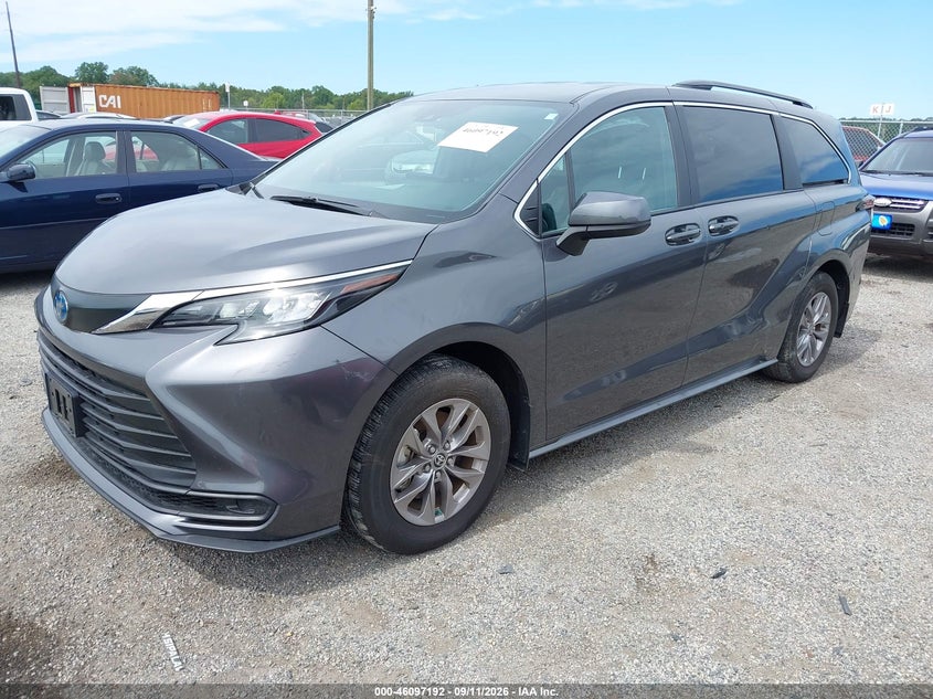 Vin: 5tdkrkec9ss239057, lot: 46596850, toyota sienna le 20252