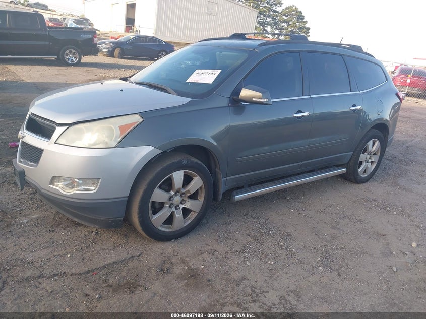 Vin: 1gnlrfed3aj264480, lot: 46596856, chevrolet traverse lt 20102