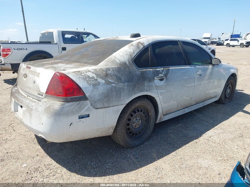 Vin: 2g1wd5e31e1153635, lot: 46596862, chevrolet impala limited police 20144