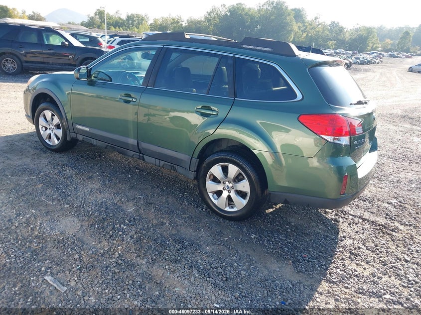 Vin: 4s4brbkc2c3208624, lot: 46596891, subaru outback 2.5i limited 20123