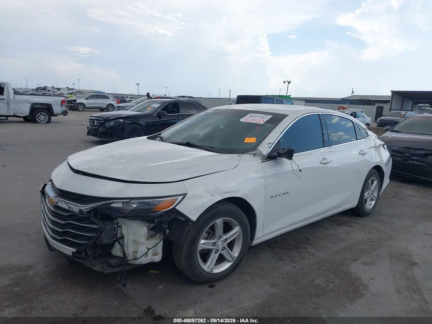 Vin: 1g1zc5st9lf058914, lot: 46596920, chevrolet malibu fwd 1fl 20202