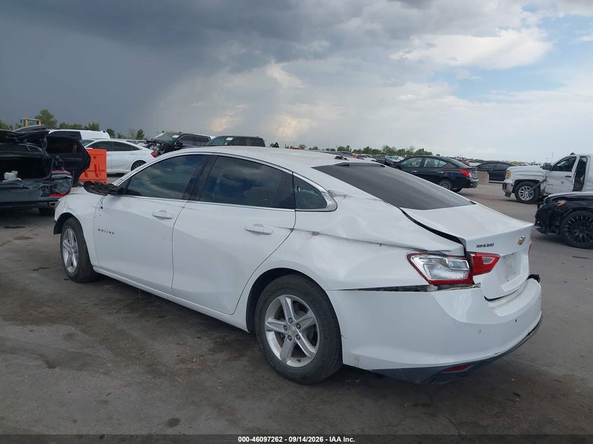 Vin: 1g1zc5st9lf058914, lot: 46596920, chevrolet malibu fwd 1fl 20203