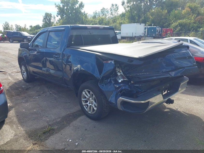 Vin: 1gcpdkek1nz559312, lot: 46596922, chevrolet silverado 1500 4wd  short bed lt with 2fl 20223