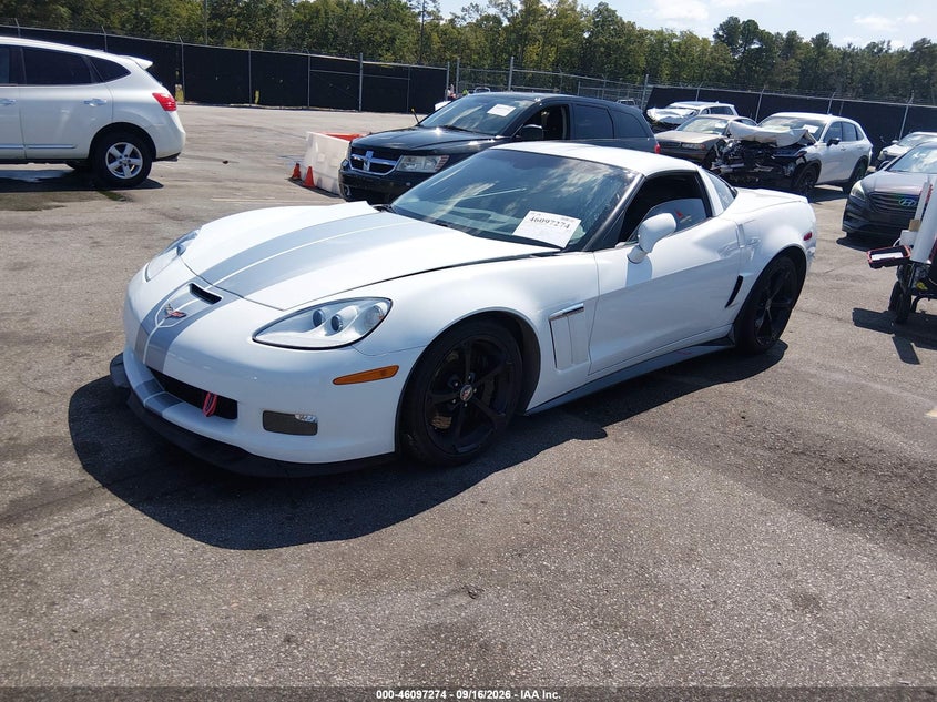 Vin: 1g1y32dw1d5110156, lot: 46596932, chevrolet corvette grand sport 20132