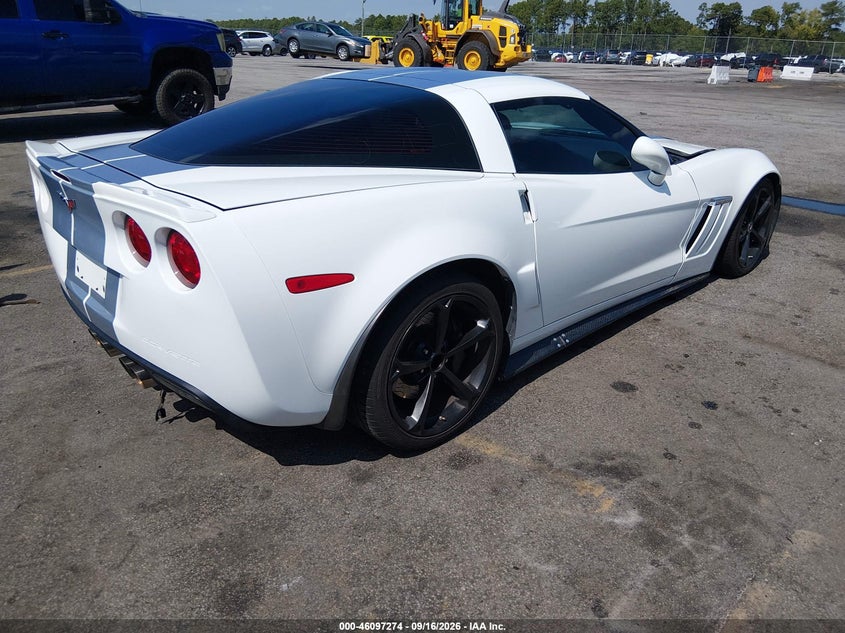 Vin: 1g1y32dw1d5110156, lot: 46596932, chevrolet corvette grand sport 20134