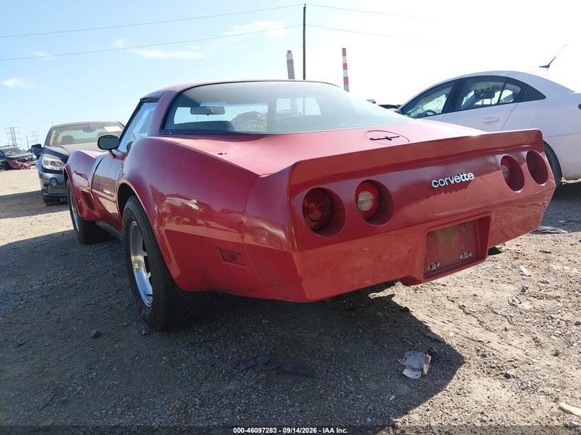1981 CHEVROLET CORVETTE auction photo 3