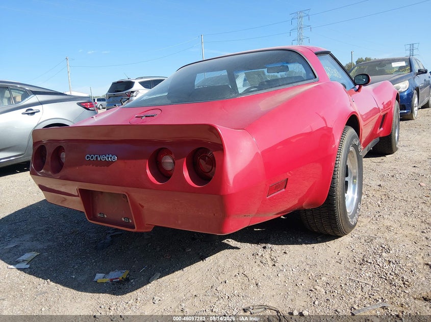 1981 CHEVROLET CORVETTE auction photo 4