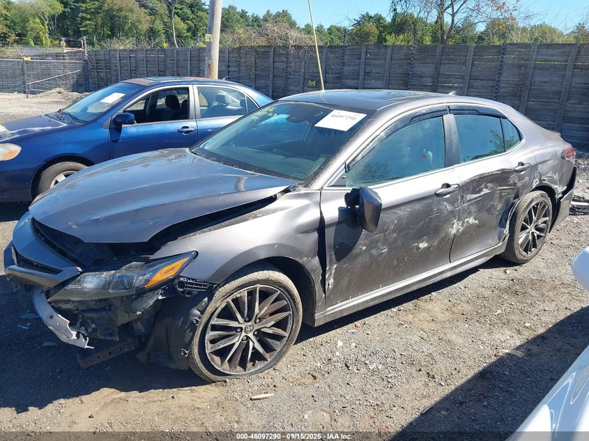 Vin: 4t1g11bk3mu022536, lot: 46596948, toyota camry se awd 20212