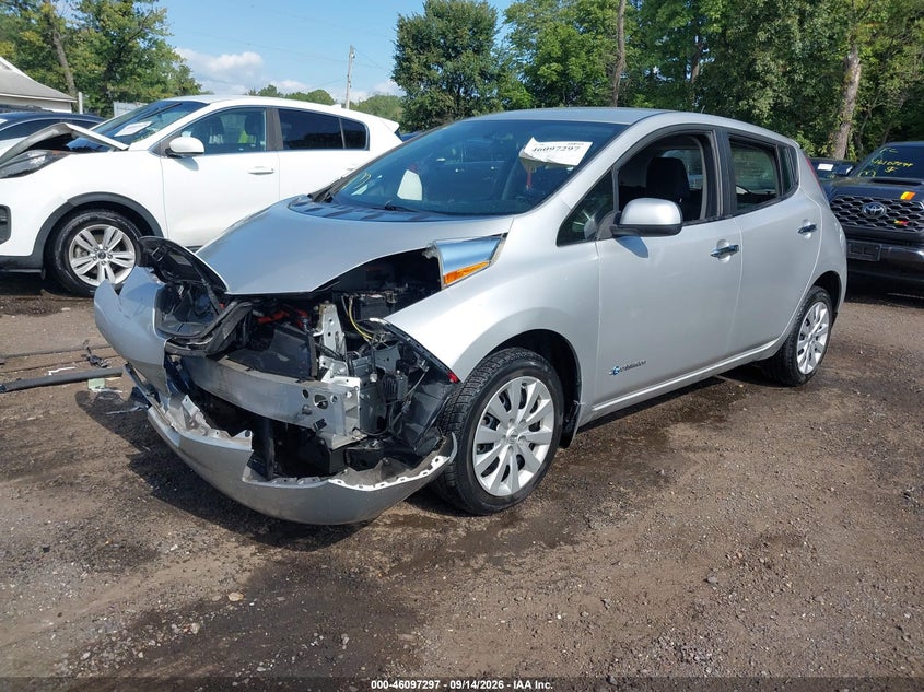 Vin: 1n4az0cp2dc401059, lot: 46596955, nissan leaf s 20132