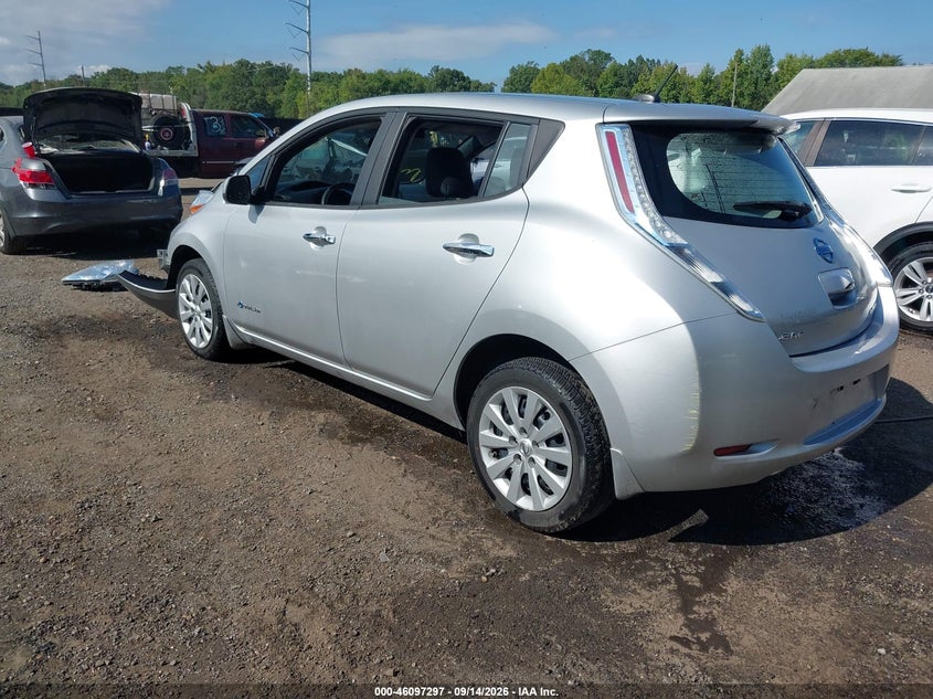 Vin: 1n4az0cp2dc401059, lot: 46596955, nissan leaf s 20133