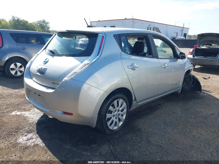 Vin: 1n4az0cp2dc401059, lot: 46596955, nissan leaf s 20134