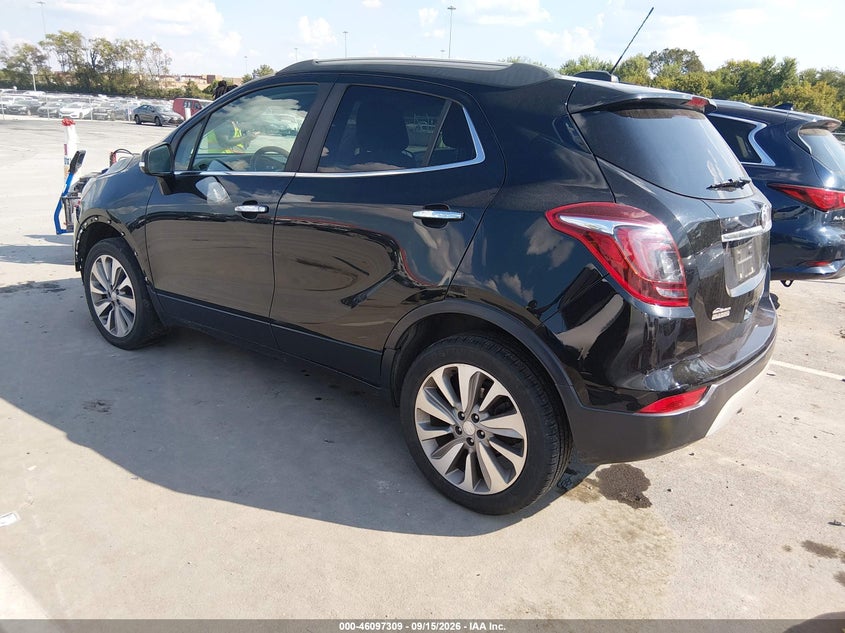 Vin: kl4cjesb7kb796172, lot: 46596967, buick encore awd preferred 20193