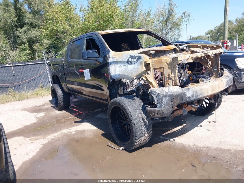 Vin: 3gcpybek0lg361404, lot: 46596990, chevrolet silverado 1500 4wd  short bed custom 2020 img_1