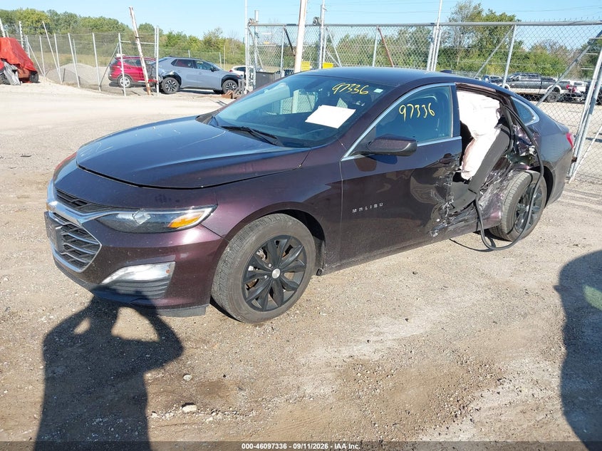 Vin: 1g1zd5st5lf076386, lot: 46596994, chevrolet malibu fwd lt 20202