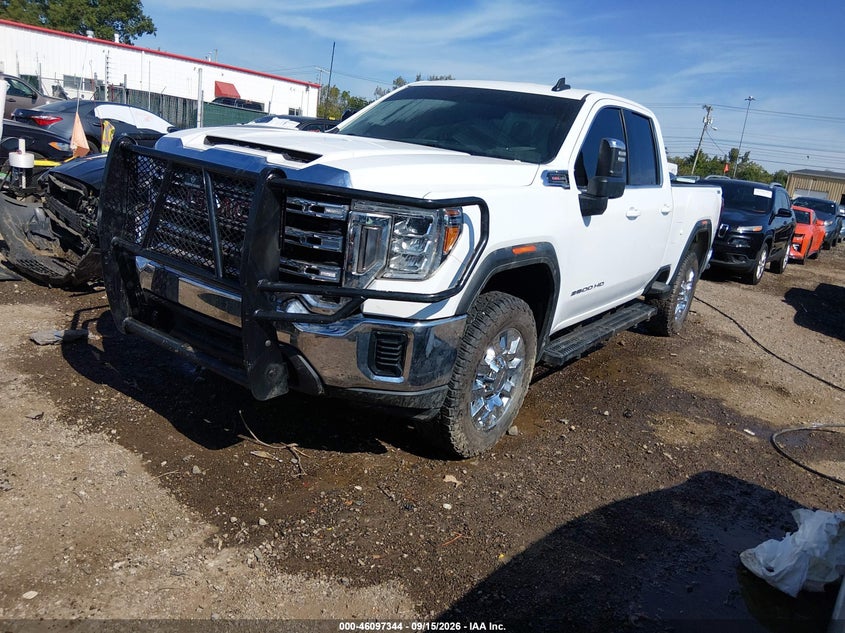 Vin: 1gt29me74nf245299, lot: 46597002, gmc sierra 2500hd 4wd  standard bed sle 20222