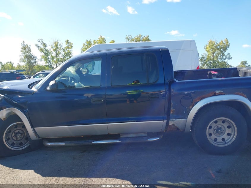 DODGE DAKOTA 2004 VIN 1D7HG48N94S552909