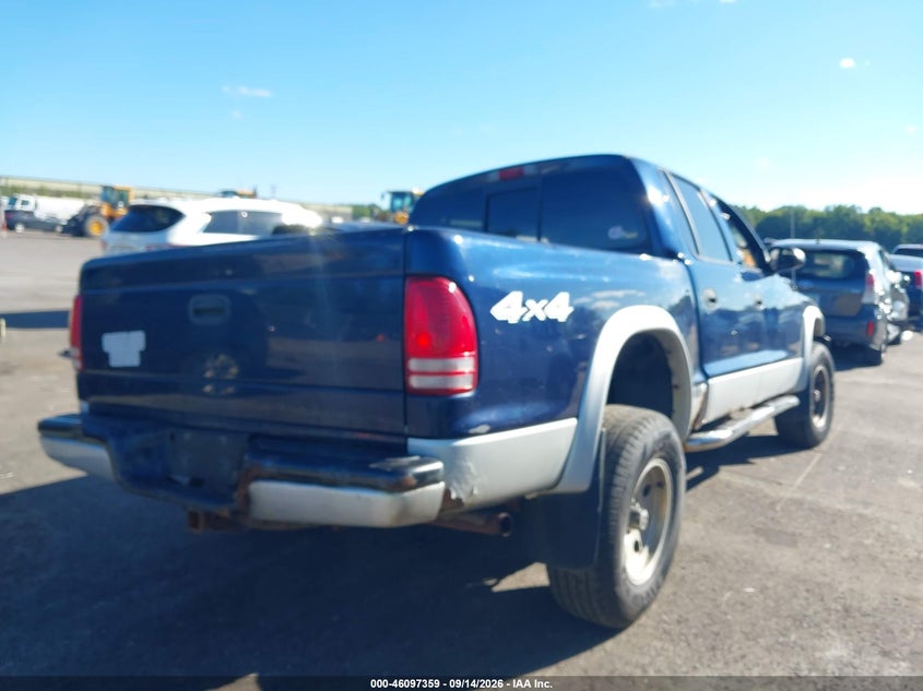 DODGE DAKOTA 2004 VIN 1D7HG48N94S552909