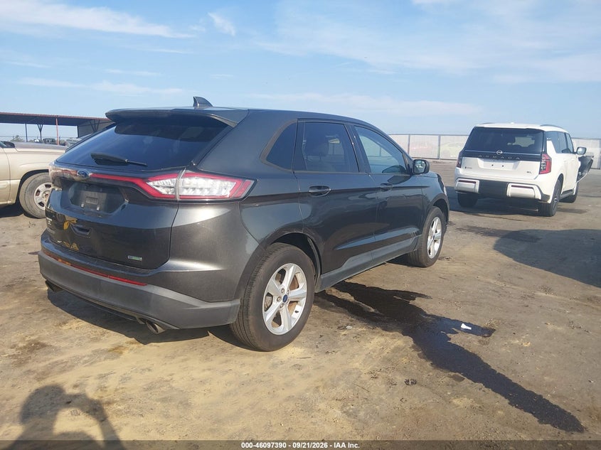 Vin: 2fmpk3g9xjbb53897, lot: 46597048, ford edge se 20184